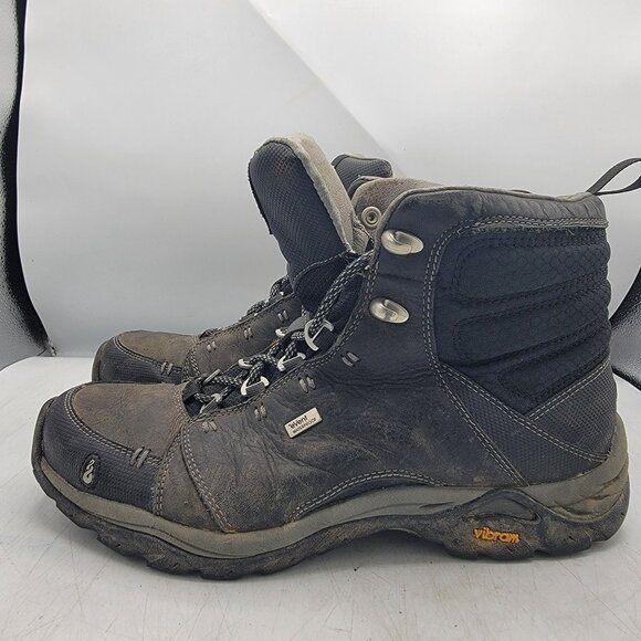 Ahnu Montara Womens 8 Brown Waterproof Hiking Boots Vibram Soles Hiking Camping - Picture 12 of 13